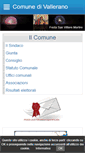 Mobile Screenshot of comune.vallerano.vt.it